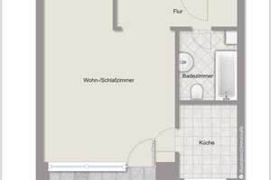 Vermietet! Gut geschnittenes Appartement mit
Balkon in Gröpelingen! – Die vollständige Adresse der Immobilie erhältst du vom Anbieter., 28237 Lindenhof, Bremen – Vorschaubild 4