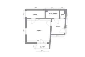 Steglitz: Vermietete 1-Zimmer-Wohnung | Balkon | Aufzug | Modernisiert – Die vollständige Adresse der Immobilie erhältst du vom Anbieter., 12169 Steglitz, Berlin – Vorschaubild 12