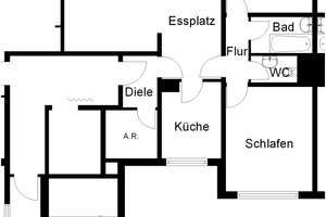 Zum Wohlfühlen: Großzügige 2,5-Zimmer-Wohnung – Korallusring 9, 21109 Wilhelmsburg, Hamburg – Vorschaubild 6