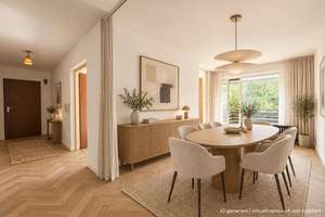Großzügige 5-Zimmer-Wohnung mit viel Potenzial, großem Balkon mit Blick ins Grüne und Garage – 70599 Steckfeld, Stuttgart – Vorschaubild 10