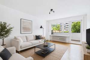 SITULI: Helle 2-Zimmer-Wohnung mit zwei Balkonen in Isarnähe – Die vollständige Adresse der Immobilie erhältst du vom Anbieter., 81543 Siebenbrunn, München – Vorschaubild 4