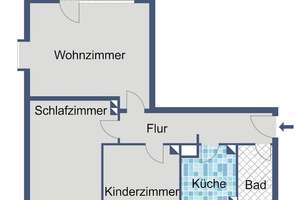 3 Zimmer Wohnung mit Balkon in Wiesbaden Erbenheim – Moabiter Straße 10, 65205 Erbenheim, Wiesbaden – Vorschaubild 3