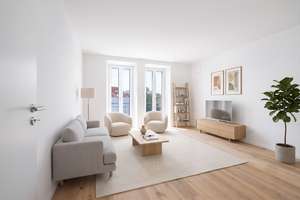 Renditepotenzial im Altbau: Kernsanierte 3-Zimmer-Wohnung im Zentrum Augsburgs