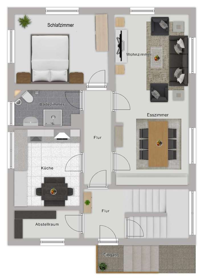 EG: Grundrissnachbildung