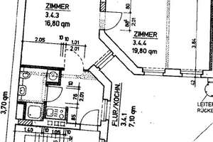 Geräumige 2-Raum-Wohnung auf dem Werder – Zollstraße 11a, 39114 Werder, Magdeburg – Vorschaubild 1