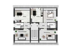 LORENZ-Angebot in Wattenscheid: TIPP! Eigennutzung + Kapitalanlage. 1-Fam.-Gartenhaus + 5-Fam.-Haus. – Die vollständige Adresse der Immobilie erhältst du vom Anbieter., 44866 Wattenscheid-Mitte, Bochum – Vorschaubild 99