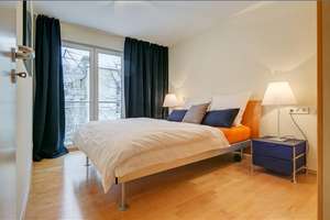 Möbliert: Ruhige 3-Zimmer Wohnung im Glockenbachviertel – Die vollständige Adresse der Immobilie erhältst du vom Anbieter., 80469 Dreimühlen, München – Vorschaubild 3