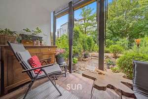 RUHIGE GARTENWOHNUNG MIT TERRASSE & STELLPLATZ IM EUROPA-VIERTEL - Grüne Idylle mittendrin!