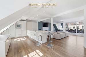 Altbau-Jungendstil Dachgeschoss-Wohnung mit Terrasse in zentraler Lage München – Die vollständige Adresse der Immobilie erhältst du vom Anbieter., 80336 St. Paul, München – Vorschaubild 4