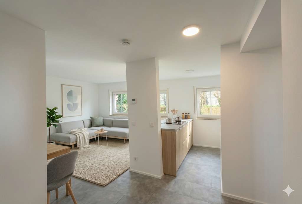 Immobilie in Liederbach - Frisch saniert: Helle 2-Zi.-Wohnung mit TG - Bild 1