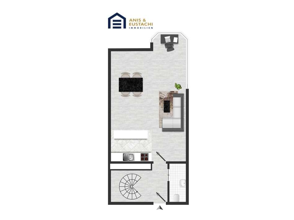 Grundrissplan Ebene 1