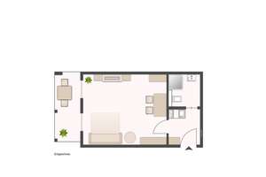 Teilmöbliertes Appartement mit Tiefgaragenstellplatz – Die vollständige Adresse der Immobilie erhältst du vom Anbieter., 48165 Hiltrup-West, Münster – Vorschaubild 7