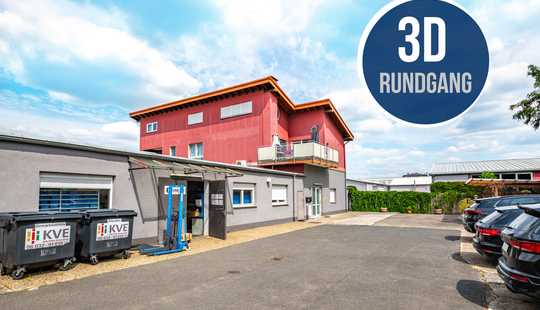 Bild von Maintal-Bischofsheim: Attraktives Wohn- / Gewerbeanwesen mit großer Freifläche im Gewerbegebiet