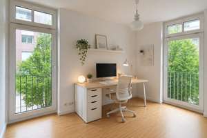 Wohnen an der Marzipanfabrik: 5-Zimmer-Wohnung mit bodentiefen Fenstern und zwei Balkonen – Die vollständige Adresse der Immobilie erhältst du vom Anbieter., 22763 Othmarschen, Hamburg – Vorschaubild 7