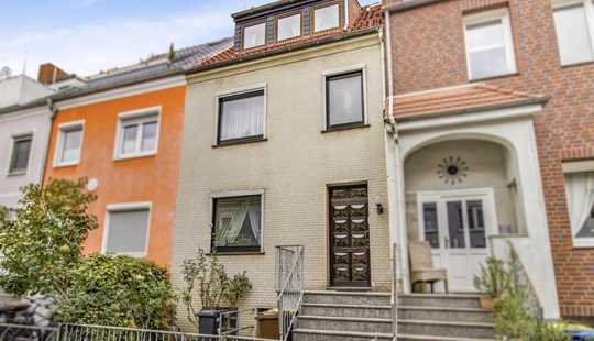 Bild von Bremen - Findorff / Modernisierungsbedürftiges Reihenhaus in sehr beliebter Lage