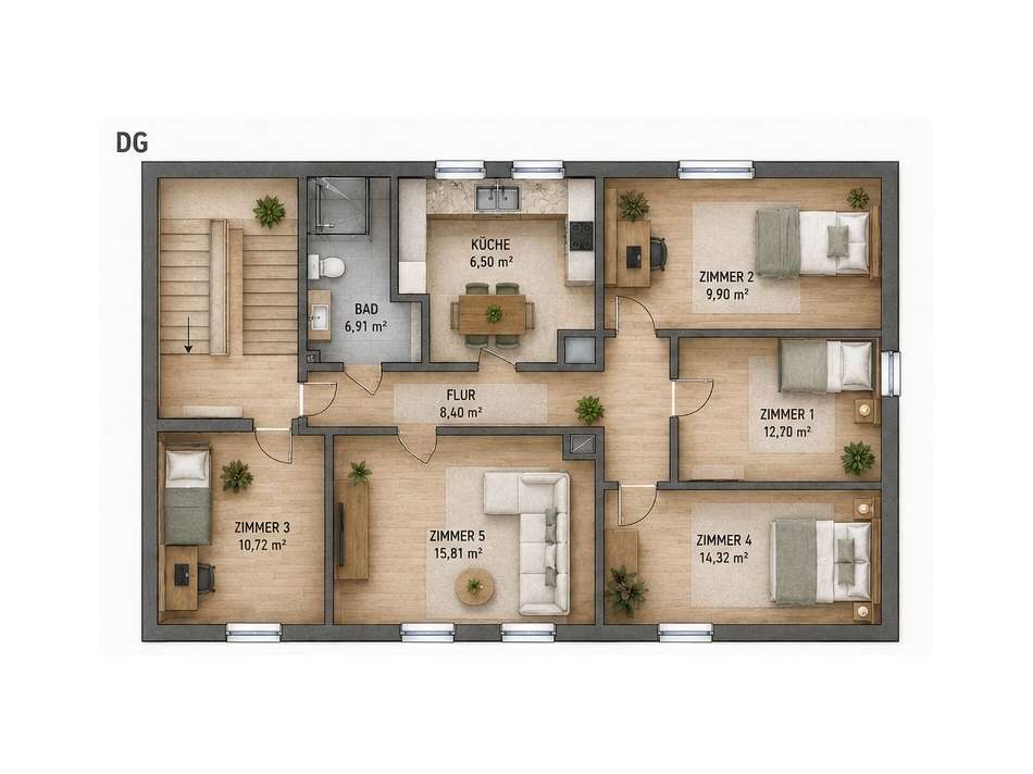Grundriss DG