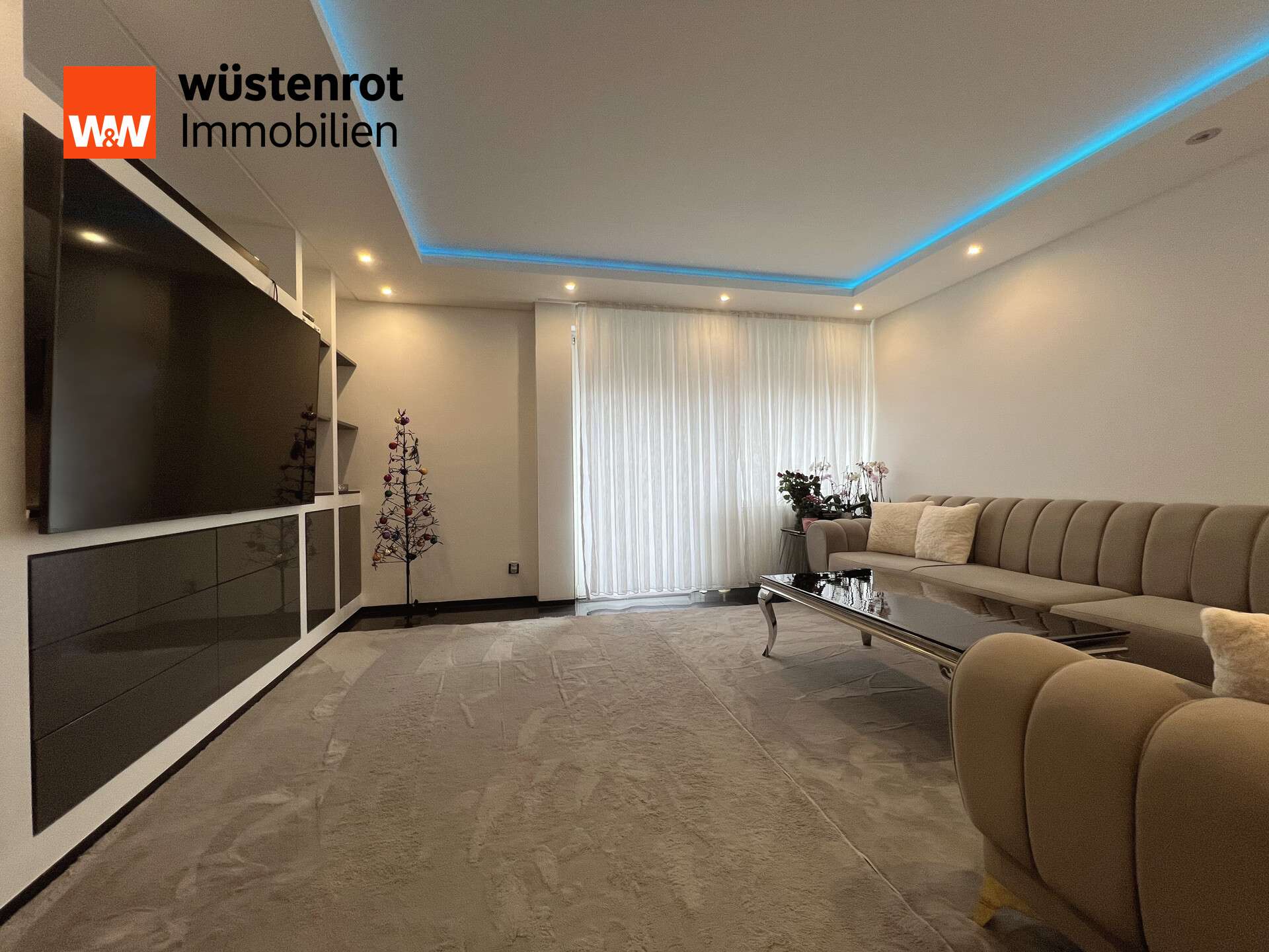 Immobilie in Saulheim - 3-Zimmer-Wohnung – Saniert, energieeffizient, Balkon & Trockenbaudecken mit indirekter Beleuchtung - Bild 3