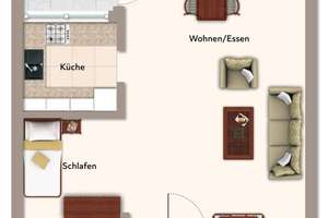 1-Zimmer-Apartment in Gellershagen – Die vollständige Adresse der Immobilie erhältst du vom Anbieter., 33613 Schildesche, Bielefeld – Vorschaubild 13