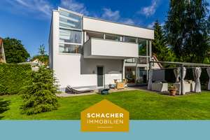 Bildschöne Bauhaus-Villa mit erstklassiger Ausstattung und sonnigem Südwestgarten