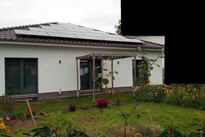 Neubau Bungalow ca. 120 m2 WF auf 500 qm Grd. südlichen Stadtdrand (15827) mit S-Bahn & RE-Anschluss – Die vollständige Adresse der Immobilie erhältst du vom Anbieter., 15827 Blankenfelde-Mahlow – Vorschaubild 1