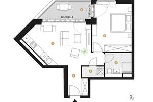 See-Nähe zum Wohlfühlen: 2-Zimmer-Wohnung am Wöhrder See – Thumenberger Weg 26, 90491 St. Jobst, Nürnberg – Vorschaubild 2