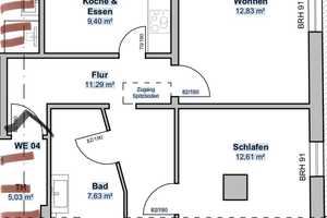 Schön renovierte Wohnung in Wuppertal Sonnborn – Wuppertal – Vorschaubild 1