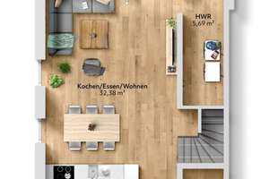 Schlüsselfertige KfW-40 Reihenhäuser – Die vollständige Adresse der Immobilie erhältst du vom Anbieter., 25451 Quickborn – Vorschaubild 6