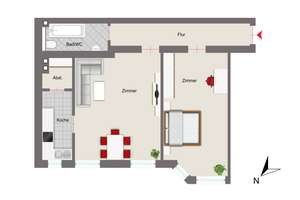 Aufhübschen und Einziehen: Schöne 2-Zimmer-Wohnung in ruhiger Lage – Die vollständige Adresse der Immobilie erhältst du vom Anbieter., 81541 Obergiesing, München – Vorschaubild 10