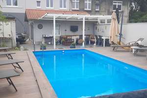 Großzügiger teilrenov. Altbau, EBK, 5 KFZ-Stellpl. -beheizbarem Pool- in grüner Lage in Bottrop-Boy – Im Dorbusch 3, 46240 Boy, Bottrop – Vorschaubild 4