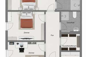 Exklusive Maisonettewohnung mit Hauscharakter und Dachterrasse in Passau – Böhmerwaldstraße 1, 94036 Haidenhof Süd, Passau – Vorschaubild 25
