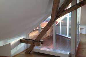 Charmante "loftige" DG-Wohnung mit Dachterrasse  und Gartenanteil in Bahnhofsnähe – Die vollständige Adresse der Immobilie erhältst du vom Anbieter., 86152 Stadtjägerviertel, Augsburg – Vorschaubild 8