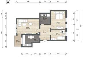 +++Komfortabel im 4. Obergeschoss: Vermietete 3-Zimmerwohnung mit Balkon und Aufzug in DD-Löbtau+++ – Die vollständige Adresse der Immobilie erhältst du vom Anbieter., 1159 Löbtau-Nord, Dresden – Vorschaubild 38