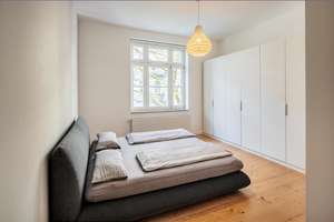 Möbliert: Altbauflair mit Balkon im Rückgebäude – Die vollständige Adresse der Immobilie erhältst du vom Anbieter., 80337 Am alten südlichen Friedhof, München – Vorschaubild 3