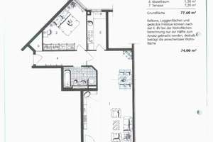 Smarter Wohnen! Großzügige 2-Zimmer-EG-Wohnung mit Garten in ruhiger Lage. Nähe Uni!!! – Birkenhof 9, 40225 Bilk, Düsseldorf – Vorschaubild 2