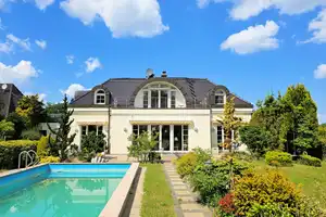 Architekten Villa mit Pool - uneinsehbarer Garten - direkt am Golfplatz und 350m zum Seddiner See – Potsdam-Mittelmark (Kreis) – Vorschaubild 5