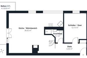 Schöne Maisonette-Dachgeschosswohnung in einem kleinen Mehrfamilienhaus mit nur 6 Einheiten in Solln – Die vollständige Adresse der Immobilie erhältst du vom Anbieter., 81479 Solln, München – Vorschaubild 29