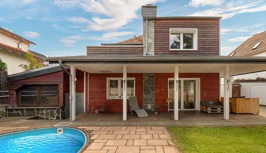 Bild von Charmantes Einfamilienhaus mit Gartenoase und stilvollem Ambiente