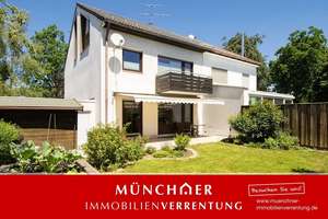 Zuhause für Familien - Klassische Doppelhaushälfte mit sonnigem Südgarten u. Einzelgarage – Die vollständige Adresse der Immobilie erhältst du vom Anbieter., 85579 Neubiberg – Vorschaubild 1
