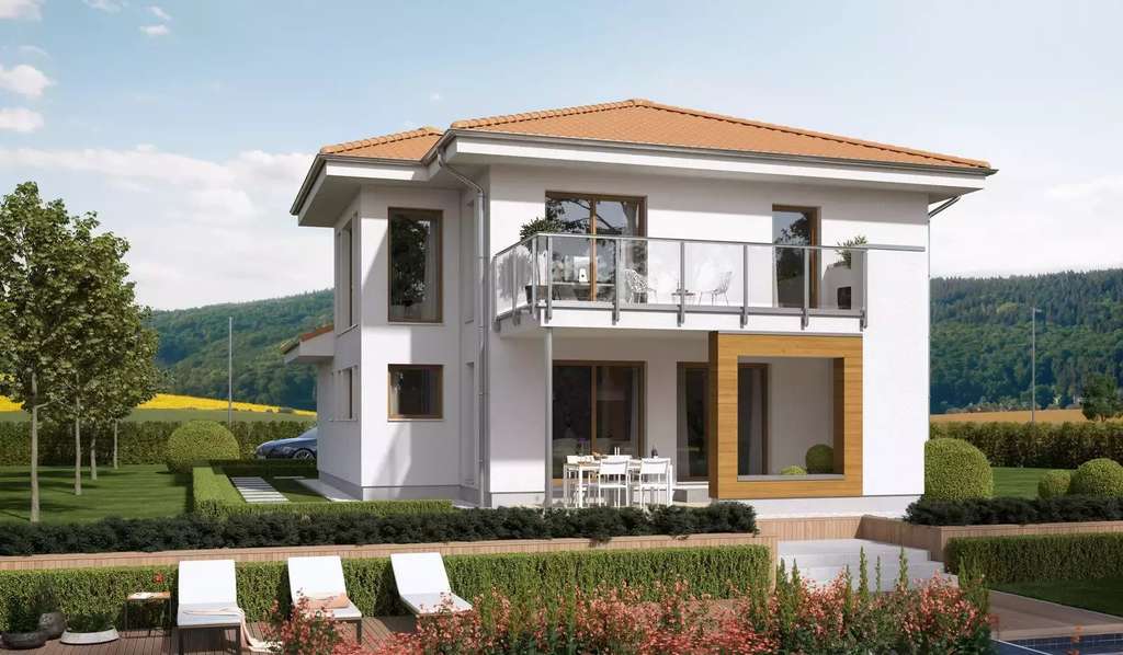 Immobilie in Winterhausen - 100% Freiheit auf zwei Etagen: Wohnen ohne Schrägen unter dem Walmdach. - Bild 0