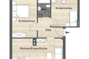 Gepflegte Eigentumswohnung mit Loggia in gefragter Lage – Die vollständige Adresse der Immobilie erhältst du vom Anbieter., 50969 Zollstock, Köln – Vorschaubild 11
