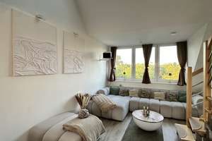 Nachmieter gesucht: Hochwertige 4-Zimmer-Maisonette-DG-Wohnung mit Terrasse in Treptow-Köpenick – 12437 Baumschulenweg, Berlin – Vorschaubild 1