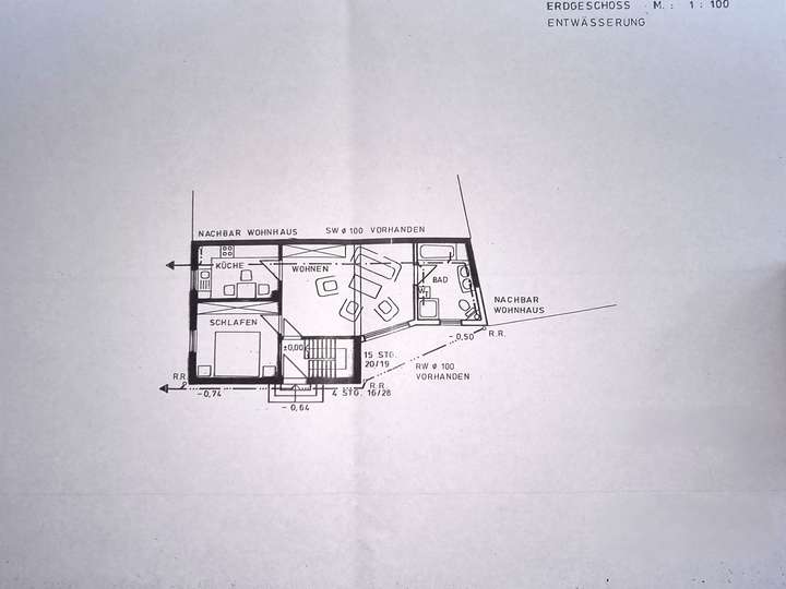 Erdgeschoss Entwässerung