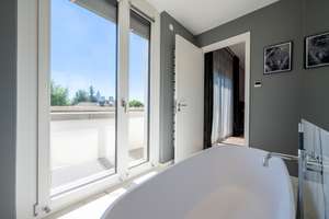 Traumhafter Skylineblick - Exklusives Penthouse mit Rooftop im Frankfurter Diplomatenviertel – 60487 Bockenheim, Frankfurt am Main – Vorschaubild 23