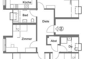 Moderne 4-Zimmer-Dachgeschosswohnung mit sonniger Loggia in Stuttgart-Zuffenhausen! – Güglinger Str. 18, 70435 Zuffenhausen-Mitte, Stuttgart – Vorschaubild 10