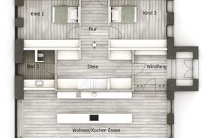 Vermietet! Einzigartig! "Historisches Bootshaus" Ein Meisterwerk der Architektur am Stausee – Promenadenweg 13, 45219 Kettwig, Essen – Vorschaubild 17