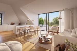 Sonnige 3-Zimmer-Penthousewohnung mit großer Dachterrasse & direktem Aufzugszugang – Fertig in 2026 – 79108 Zähringen, Freiburg im Breisgau – Vorschaubild 2