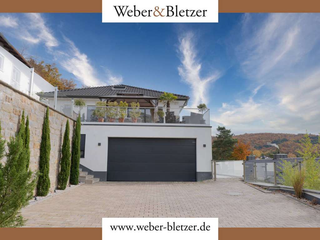 Modernes & energieeffizientes Einfamilienhaus in exklusiver Südwesthanglage von Birkenau!