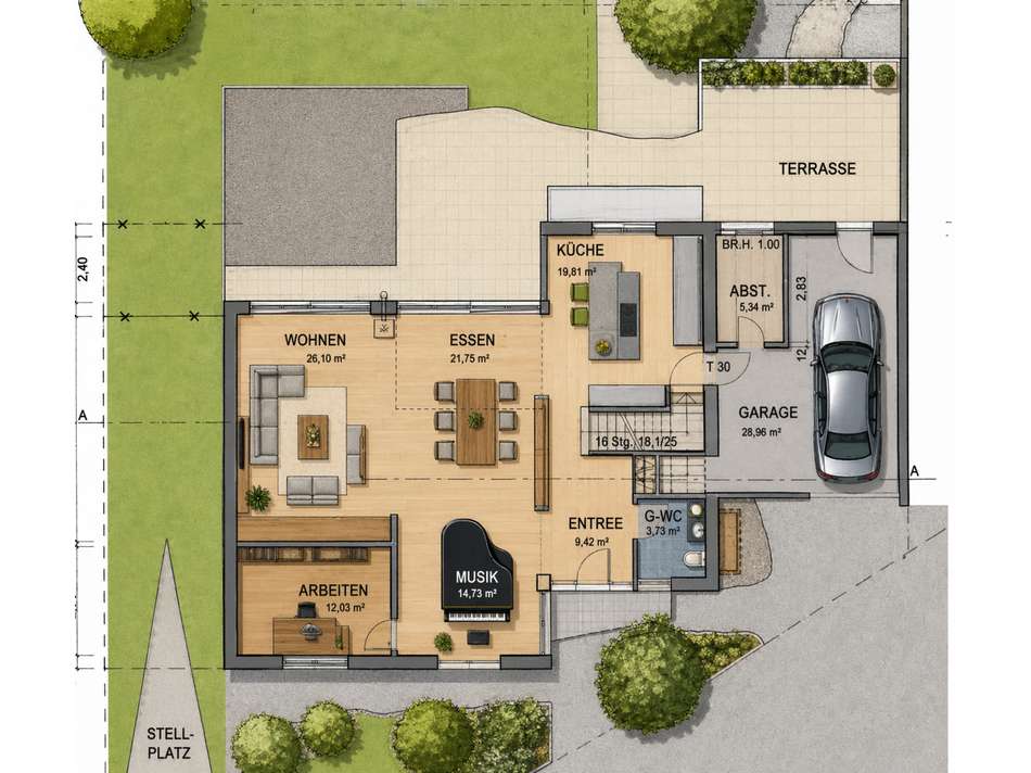 Grundriss EG