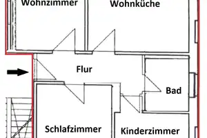 Geschmackvolle und geräumige 3-Raumwohnung + große Wohnküche + Parkplatzanmiet. mögl. + EBK-Option! – Alt Salbke 69, 39112 Magdeburg – Vorschaubild 9