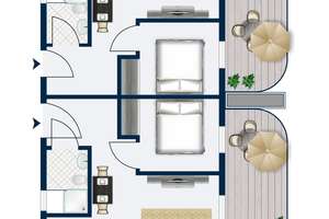 Exklusive Villa mit luxuriöser Maisonette-Wohnung & 2 Ferienwohnungen & vermieteter Gewerbeeinheit – Die vollständige Adresse der Immobilie erhältst du vom Anbieter., 17192 Waren (Müritz) – Vorschaubild 41